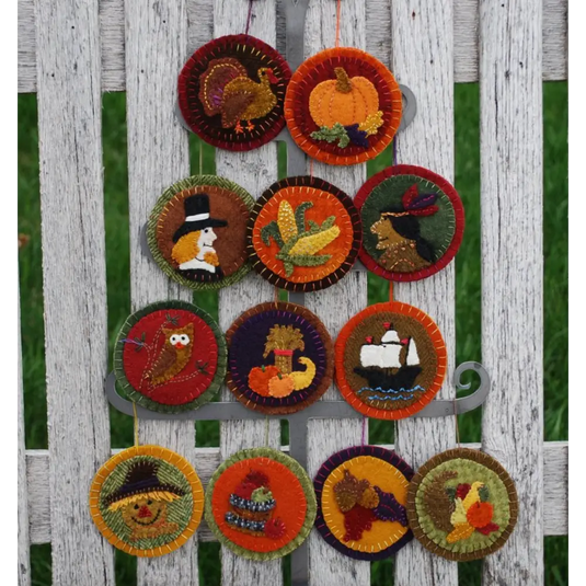Thanksgiving Ornaments - Kit and Pattern - Default