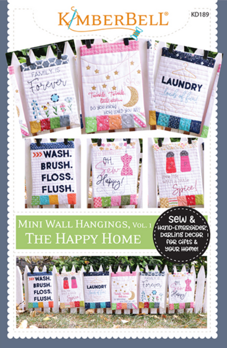 The Happy Home: Mini Wall Hangings - Pattern - Default