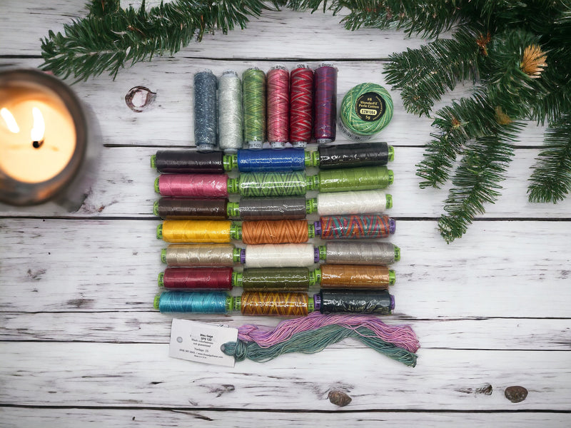 Load image into Gallery viewer, The North Pole - Embellishing Thread Pack
