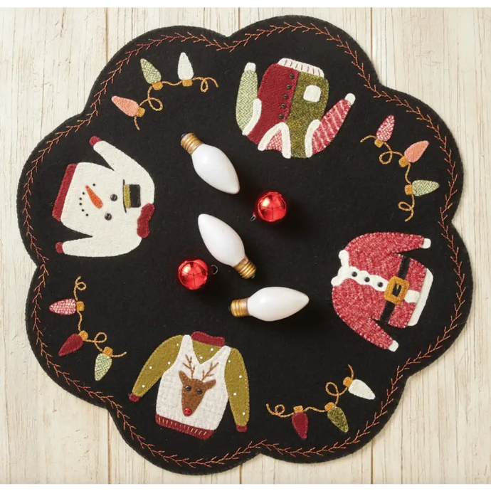 Ugly Sweater Mat Pattern