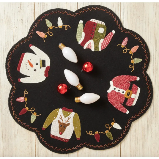 Ugly Sweater Mat Pattern