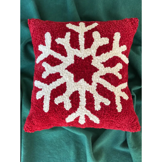 Velvet Snowflake Pillow Punch - Kit - Default