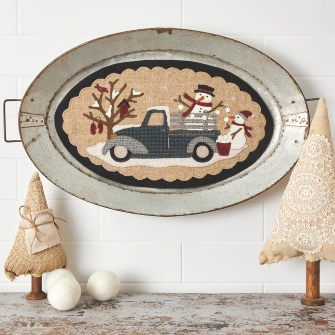 Vintage Trucks Thru the Year-December - Pattern - Default