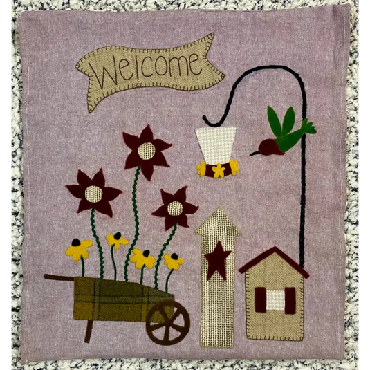 Warm Welcome Throw Pillow - Default
