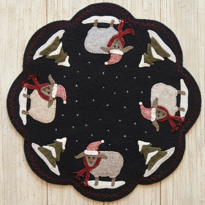 Winter Sheep All Around - Pattern