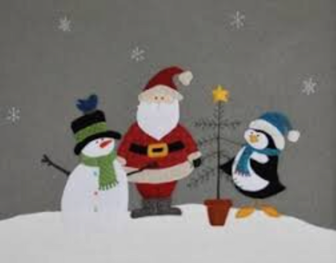 Wintertime Friends - Pattern - Default