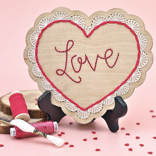 Wooden Heart Board