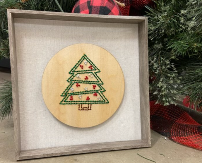 Wooden Tree Stitchery - Kit - Default