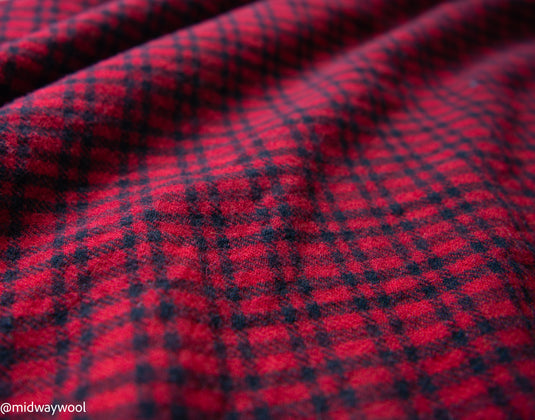 Speciality Wool - Red Plaid