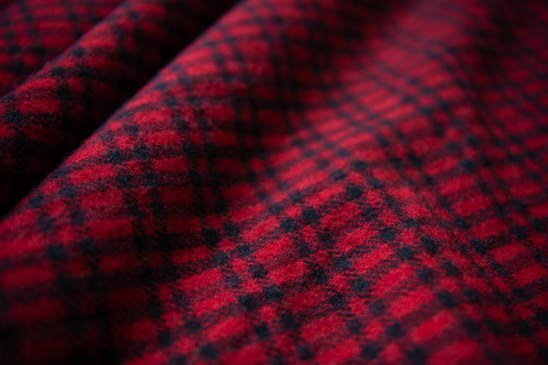Load image into Gallery viewer, Speciality Wool - Red Plaid
