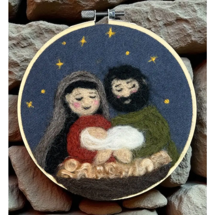 Wrapped in Wonder Nativity – A Needle Felting Kit with education