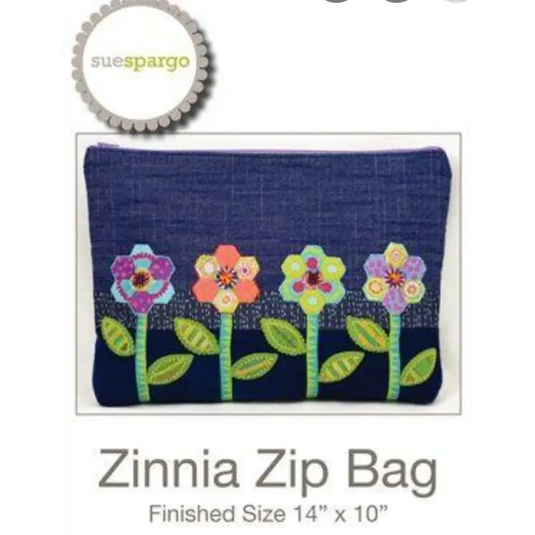 Zinnia Zip Bag - Pattern - Default