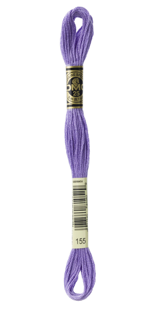 155 Medium Dark Blue Violet DMC Floss
