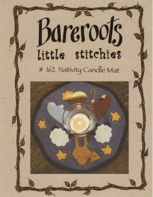 Little Stitches #162 Nativity Candle