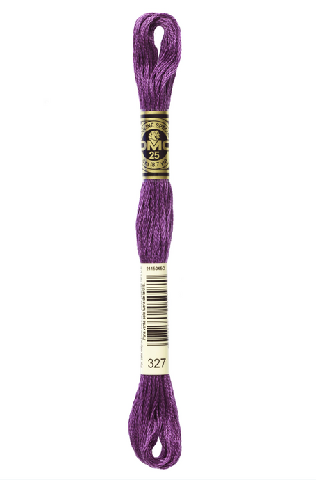 327 Dark Violet DMC Floss