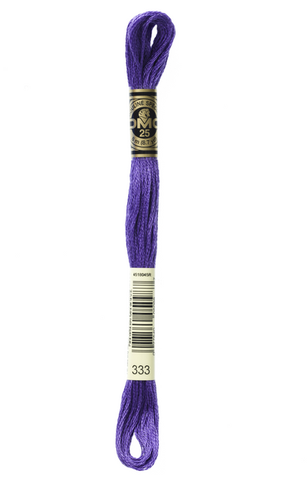 333 Very Dark Blue Violet DMC Floss