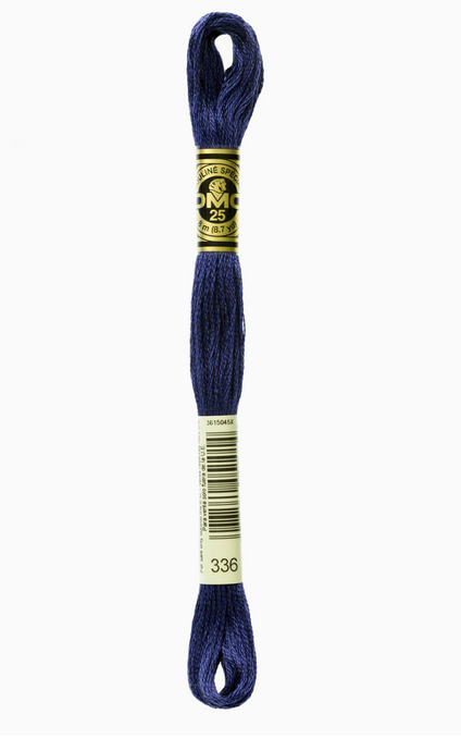 336 Navy Blue DMC Floss