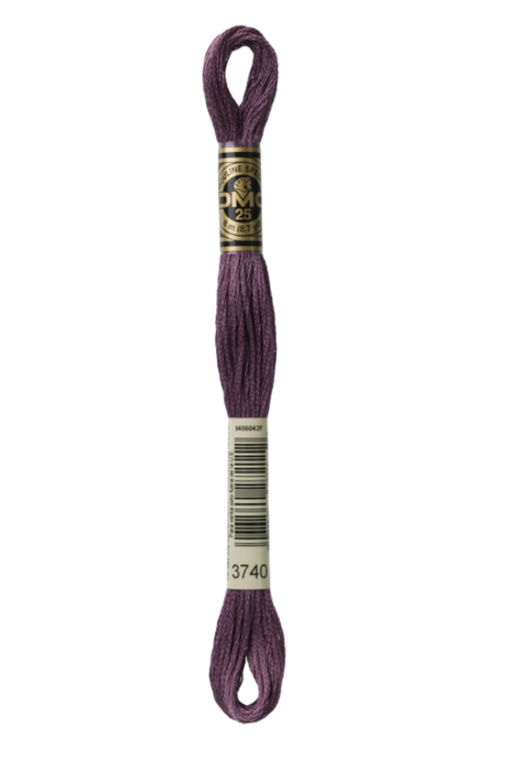 3740 Dark Antique Violet DMC Floss