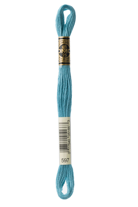 597 Turquoise DMC Floss