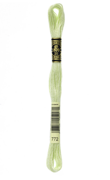 772 Very Light Yellow Green  DMC Floss