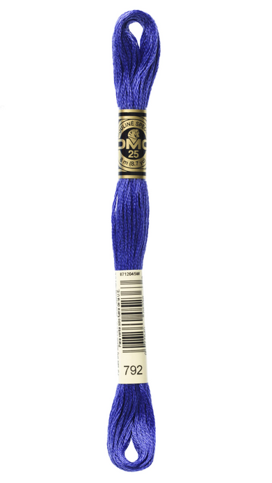 792 Dark Cornflower Blue DMC Floss