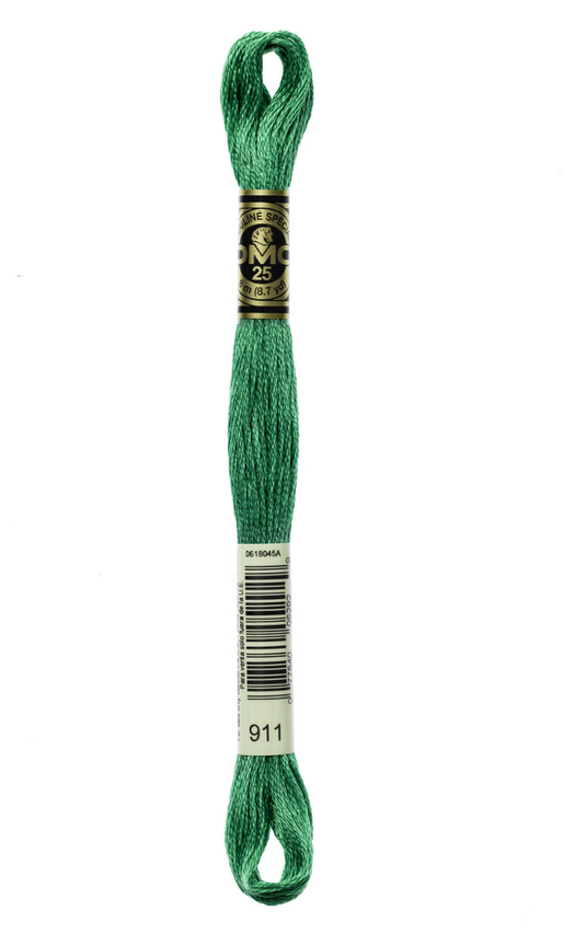 911 Medium Emerald Green DMC Floss