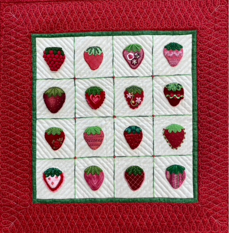 Load image into Gallery viewer, Berry Sweet Adaptation and Strawberry Study Pattern
