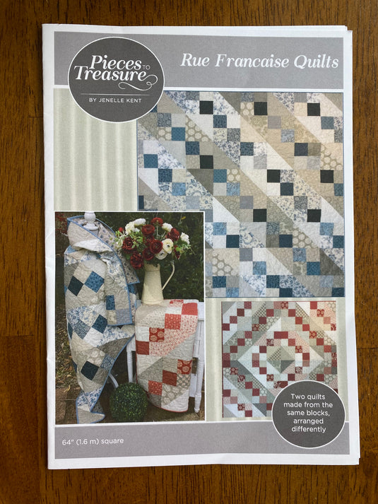 Rue Francaise Quilts Pattern