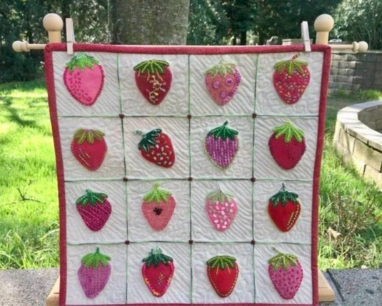 Berry Sweet Adaptation and Strawberry Study Pattern
