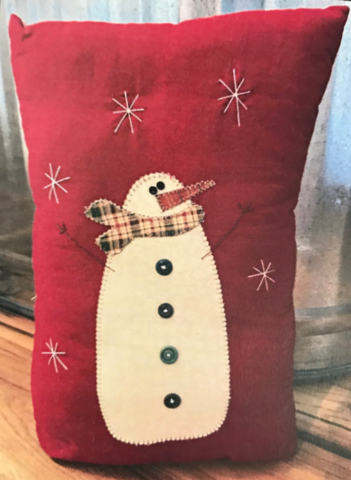 Snowman Pillow