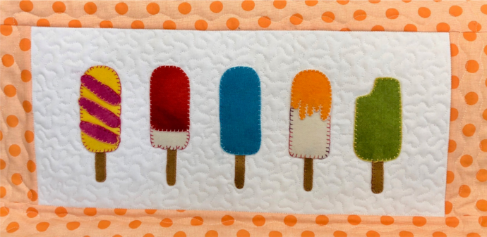 Sweet Summer Popsicle Pillow